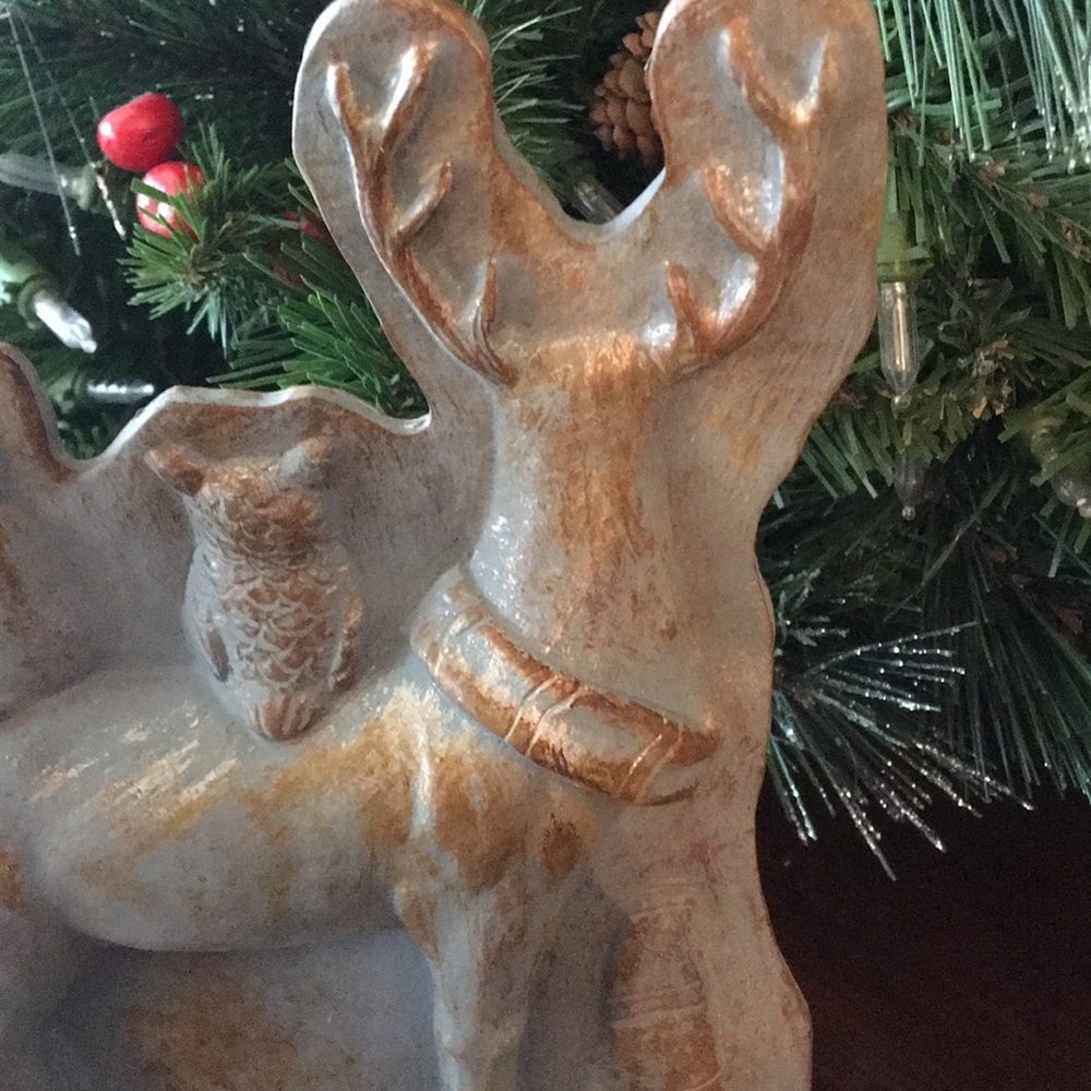 Vintage Style Candy Mold Deer Christmas Decor - Picture 7 of 8
